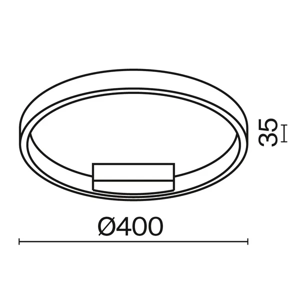 Потолочный светильник LED 24Вт Черный IP20 Rim MOD058CL-L25BK Maytoni — фото 3