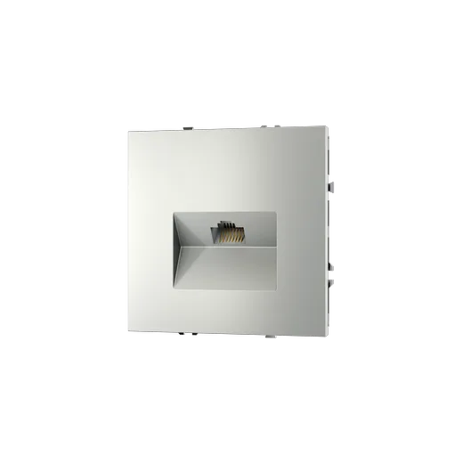 Розетка компьютерная встраиваемая Voltum S70 RJ45 КАТ.6, (сталь) — фото 18