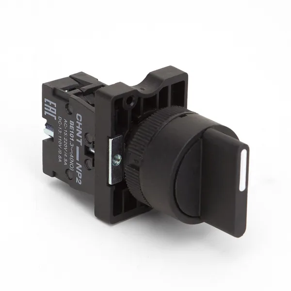 Переключатель NP2-ED21, 2 положения фиксацией, 1НО, IP40 (R) CHINT