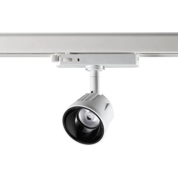 Трехфазный трековый св/д св-к IP20 LED 4000K 10W 100-265V белый/черный KNOF NOVOTECH