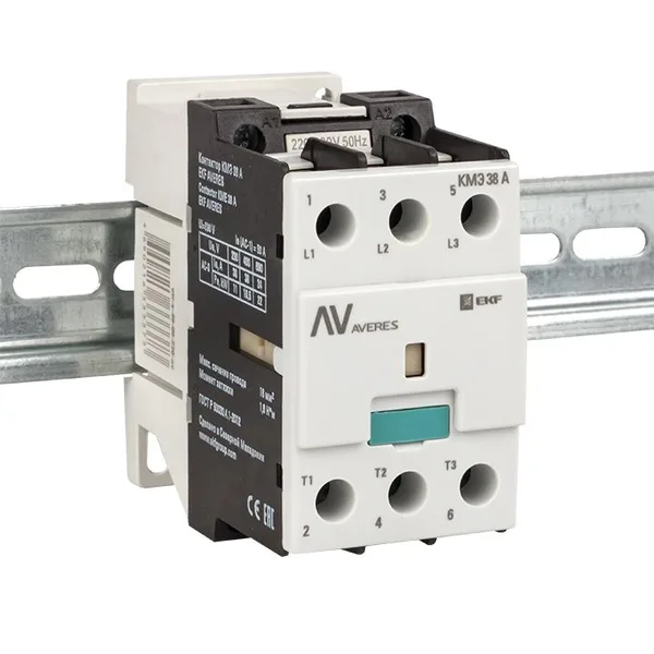 Контактор КМЭ 38А 230В АС AVERES EKF
