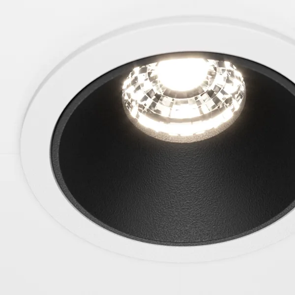 Встраиваемый светильник LED 10Вт Бело-черный IP20 Downlight DL043-01-10W4K-RD-WB Technical Maytoni — фото 2