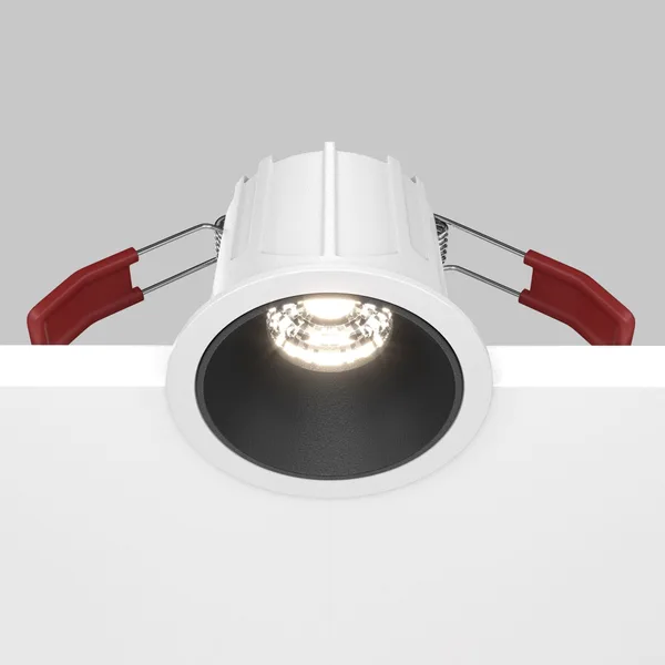 Встраиваемый светильник LED 10Вт Бело-черный IP20 Downlight DL043-01-10W4K-RD-WB Technical Maytoni — фото 4