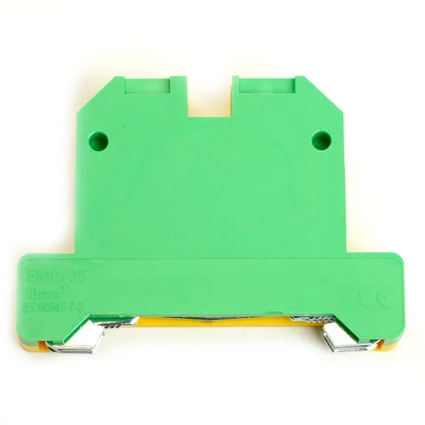 LD551-4-100 ЗНИ Зажим наборный изолированный (винтовой) 10,0 мм² (JXB 10), желтый,зеленый STEKKER — фото 4