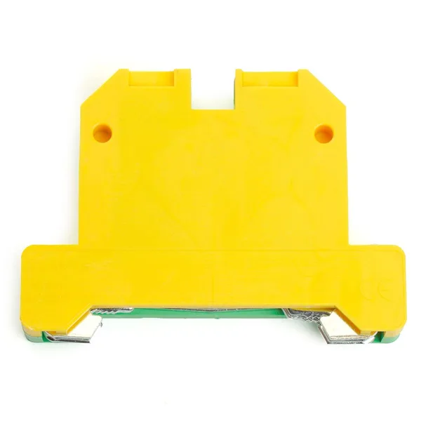 LD551-4-100 ЗНИ Зажим наборный изолированный (винтовой) 10,0 мм² (JXB 10), желтый,зеленый STEKKER — фото 3