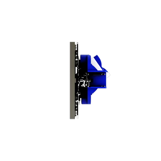 Розетка компьютерная встраиваемая Voltum S70 двойная RJ45+RJ45 КАТ.6, (шелк) — фото 12