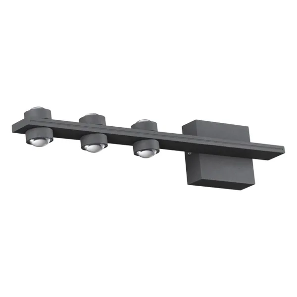Ландшафтный настенный св-к IP54 LED 4000K 12W 85-265V CALLE темно-серый B NOVOTECH