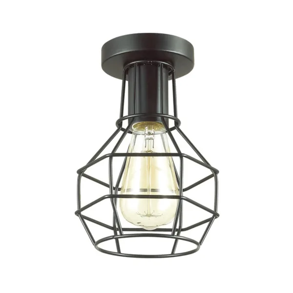 Св-к потолочный E27 60W 220V HARALD черный LUMION