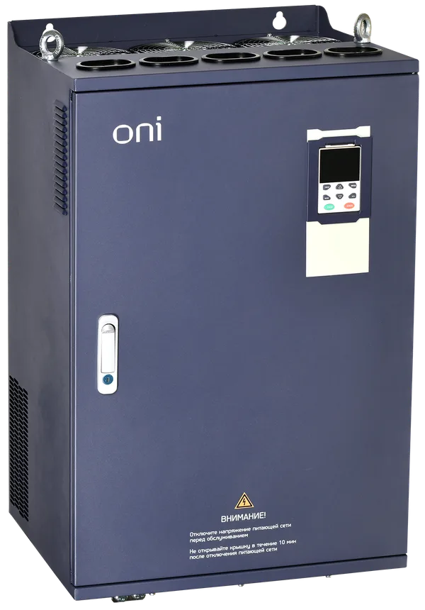 Преобразователь частоты K750 380В 3Ф 200-220кВт 377-426А ONI IEK