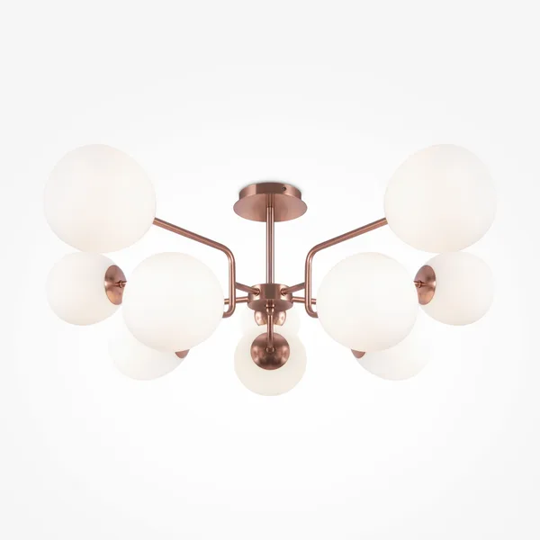 Подвесной светильник 10*E14 40Вт Латунь IP20 Erich MOD221PL-10G Maytoni — фото 3