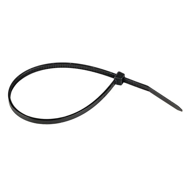 Хомут нейлоновый черный (3,6х370) (100шт) Basic EKF