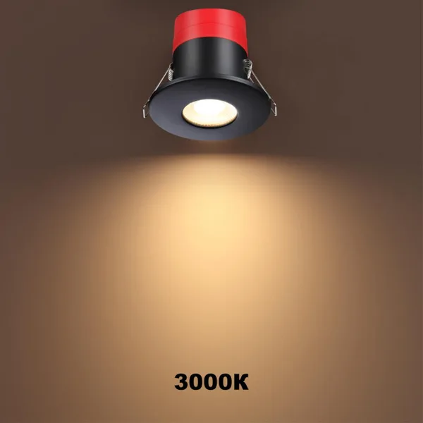 Св-к встр.св/д димм.,смена цв.темп.IP65 LED 3000К/4000К/5000К 8W 220V черный REGEN NOVOTECH — фото 4