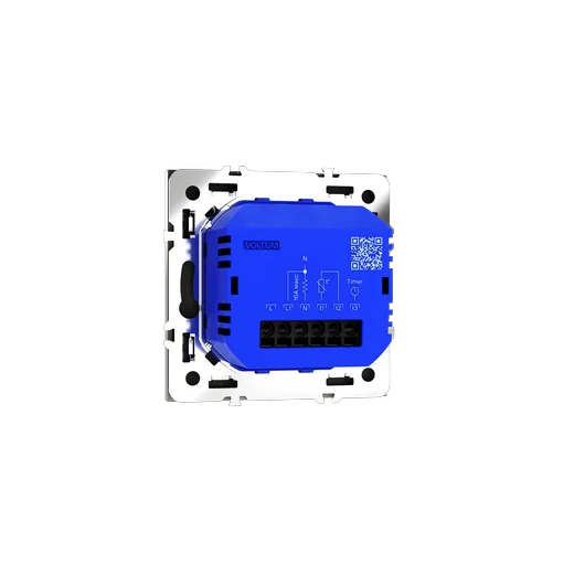 Терморегулятор электронный Voltum S70 с индикацией и датчиком, для теплого пола, (кашемир) — фото 7