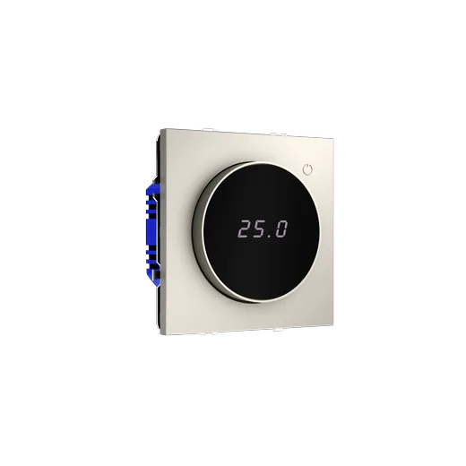 Терморегулятор электронный Voltum S70 с индикацией и датчиком, для теплого пола, (кашемир) — фото 19