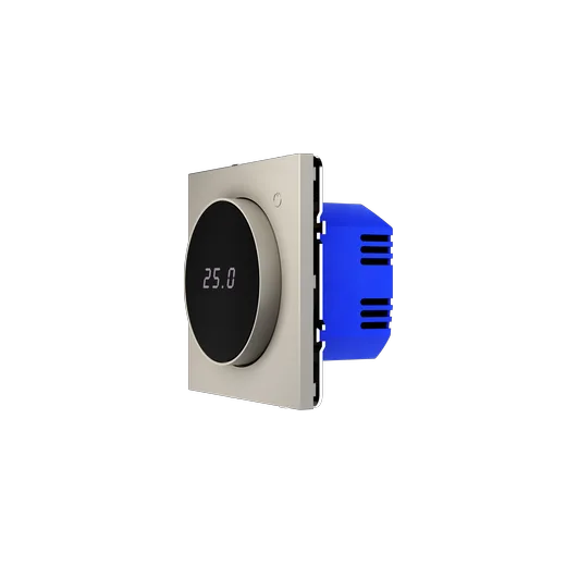 Терморегулятор электронный Voltum S70 с индикацией и датчиком, для теплого пола, (кашемир) — фото 15