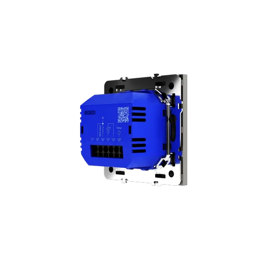 Терморегулятор электронный Voltum S70 с индикацией и датчиком, для теплого пола, (кашемир) — фото 3
