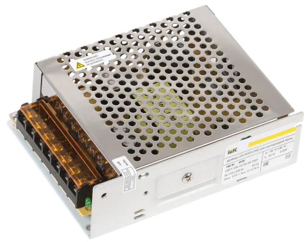 Драйвер LED ИПСН-PRO 100Вт 12В блок-клеммы IP20 IEK
