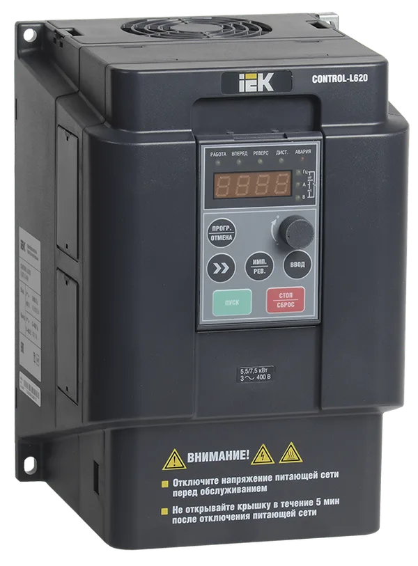 Преобразователь частоты CONTROL-L620 380В 3Ф 4-5,5кВт IEK