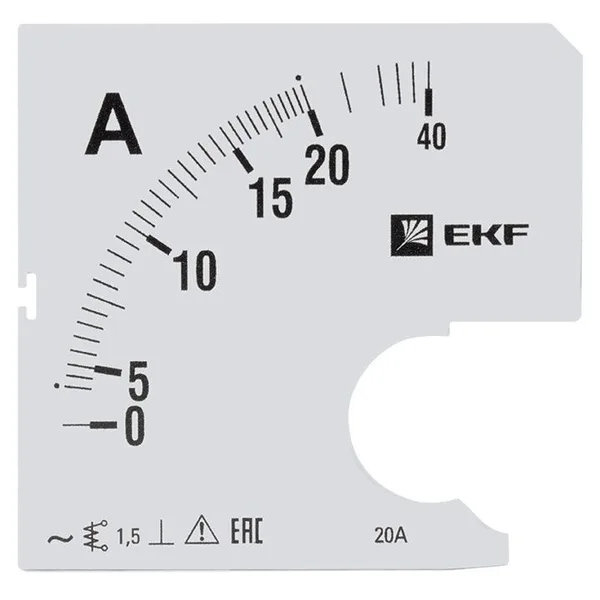 Шкала сменная для A961 20/5А-1,5 PROxima EKF