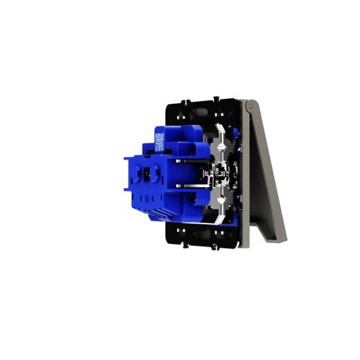 Розетка встраиваемая Voltum S70 с заземлением, защитными шторками и крышкой 16А, (кашемир) — фото 10