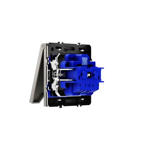 Розетка встраиваемая Voltum S70 с заземлением, защитными шторками и крышкой 16А, (кашемир) — фото 17