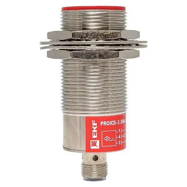 Индуктивный бесконтактный датчик PROXIS-2-30M-10-N-NO-M12 EKF — фото 2