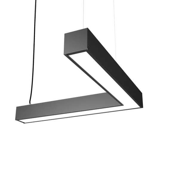 Светодиодный светильник 980x65x60 26Вт 4000К 90Ra Опал Deep Черный Geniled Trade Linear Standart