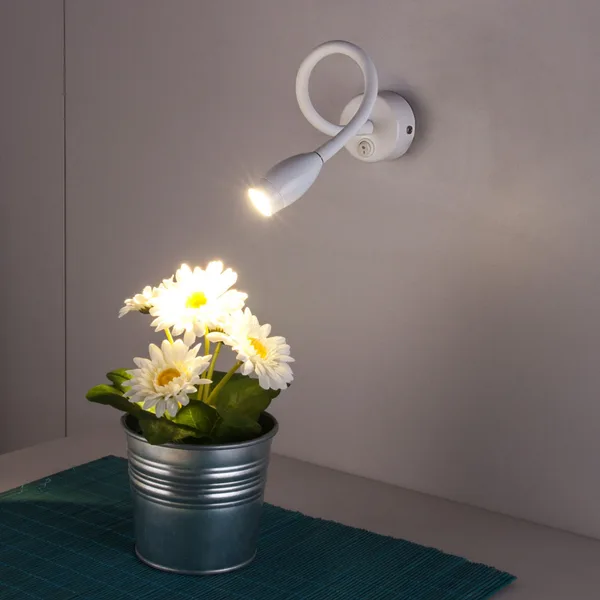 Настенный светодиодный светильник с гибким корпусом MRL LED 1020 IP20 3Вт 4000К BAND LED белый Elektrostandard — фото 4