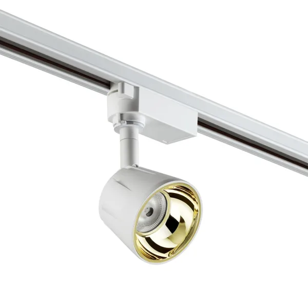 Св-к трековый IP20 LED 4000K 10W 100-265V белый/золото KNOF NOVOTECH — фото 4
