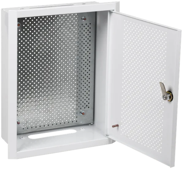 Корпус металлический ЩРв Мultimedia (395х310х120мм) IP31 белый IEK