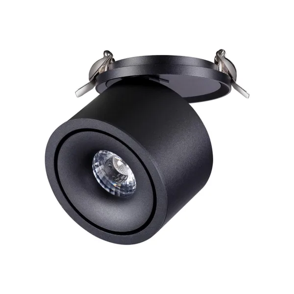 Св-к встр.св/д IP20 LED 15W 4000K 1300Лм 100-265V GRODA черный NOVOTECH