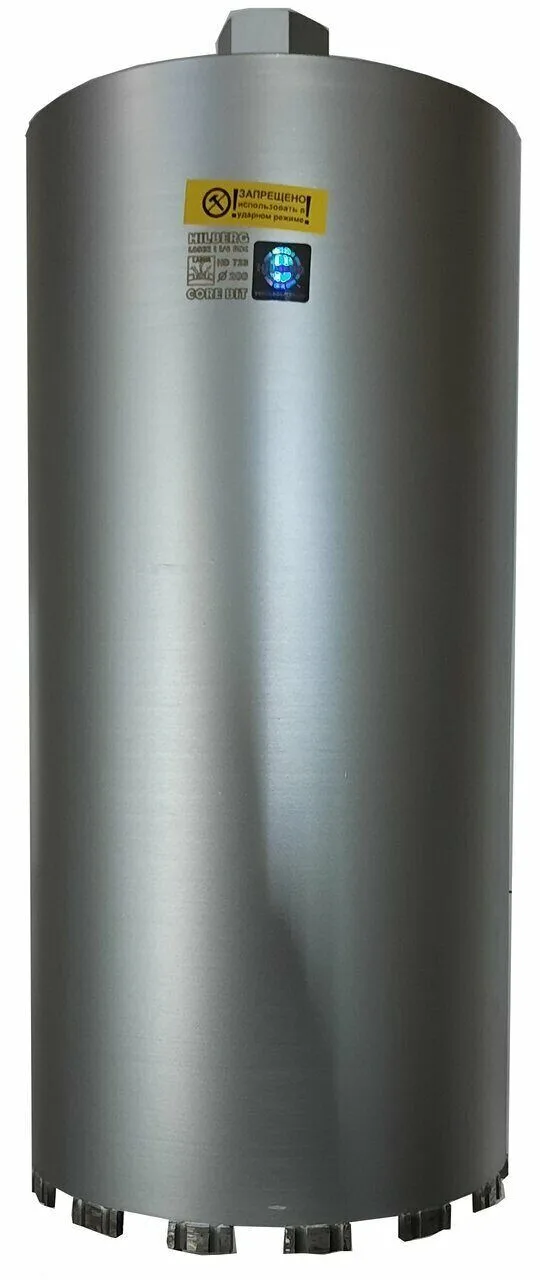 Коронка алмазная 200*450 Laser 1 1/4 UNC HD723 Hilberg — фото 4