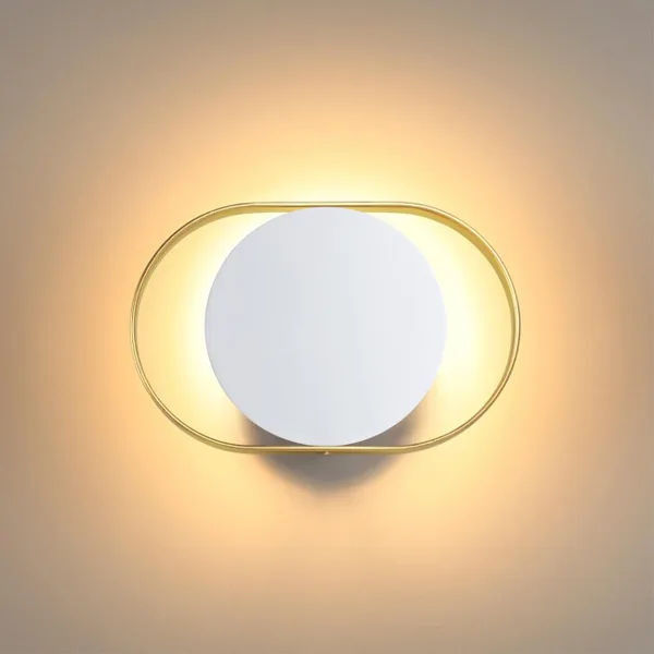 Настенный св-к IP20 LED 7W 560Лм 3000K MONDY бел/золотист/металл ODEON LIGHT — фото 2