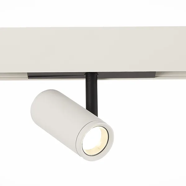 Магнитный трековый светильник Белый, Черный LED 1*8Вт 4000К 650Lm Ra>90 36° IP20 D42xH135 48В ST808.546.08 ST LUCE