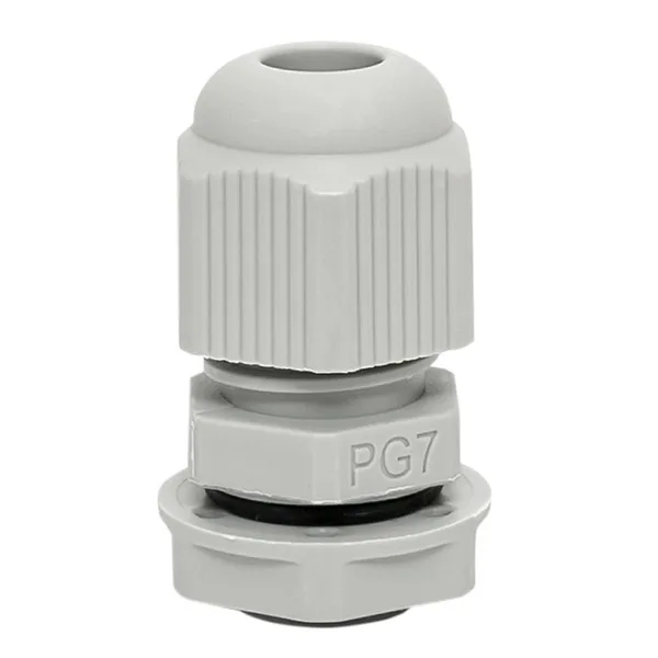 Сальник PG7 IP54 (100 шт) d отв, 13 мм / d провод, 3-6,5 мм PROxima EKF