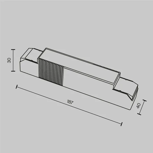 Источник питания Triac 30-40Вт IP20 Белый (PSL-TR40-750-900мА) Technical Maytoni — фото 3