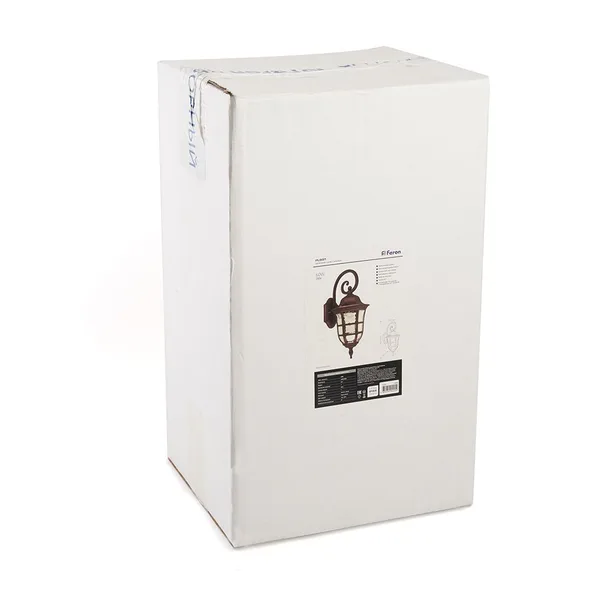 Светильник садово-парковый Feron PL691 на стену вниз 60W 230V E27, коричневый — фото 4