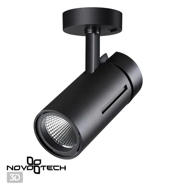 Св-к накл.св/д IP20 LED 4000K 30W 175-245V DEP черный NOVOTECH — фото 2