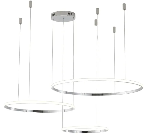 Светильник подвесной RINGOLIGHT ZRS.33321.120F 120Вт 4000K IP20 Хром Zortes