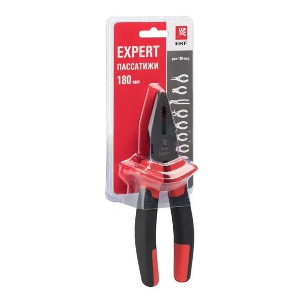 Пассатижи Expert 180 мм PROxima EKF — фото 2