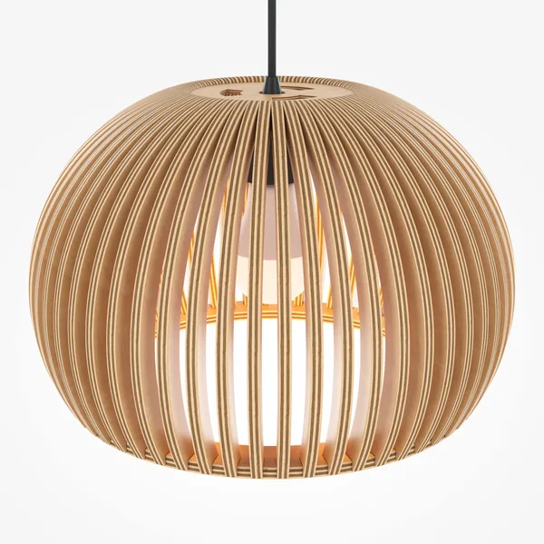 Подвесной светильник 1*E27 40Вт Черный IP20 Roots MOD195PL-01W Maytoni — фото 2