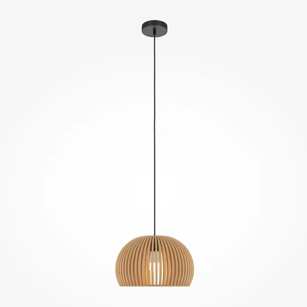 Подвесной светильник 1*E27 40Вт Черный IP20 Roots MOD195PL-01W Maytoni — фото 3