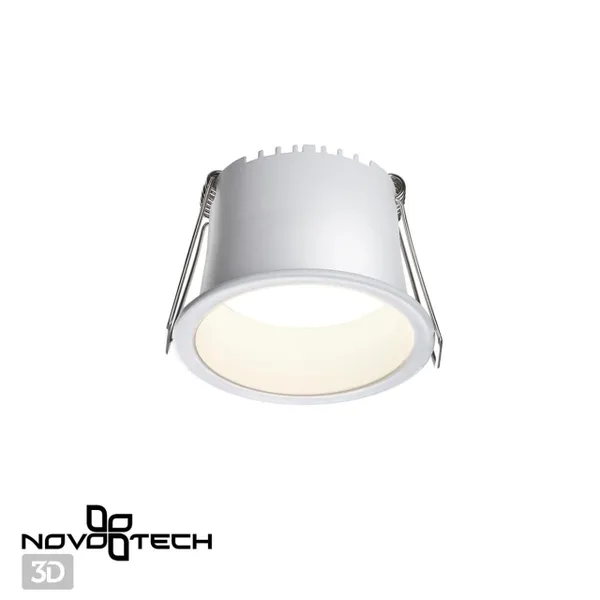 Св-к встр.св/д IP20 LED 4000К 6W 220V TRAN белый NOVOTECH — фото 3