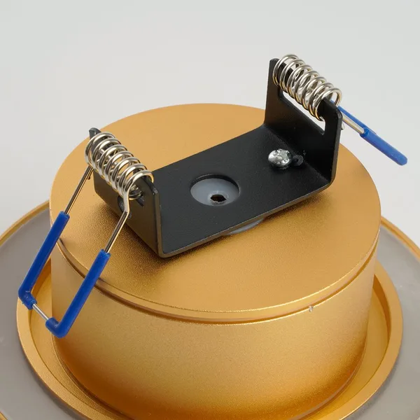Светильник потолочный Feron HL367 Barrel AURA 12W, 230V, GX53, золото IP44 — фото 3