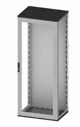 Комплект шкафа CQE, застеклённая дверь и задняя панель, 2200x800x500мм DKC