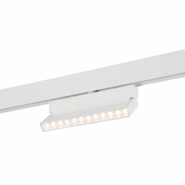 Магнитный трековый светильник белый LED 1*12Вт 3000К 1 009Lm Ra>80 36° IP20 L219xW22xH134 48В ST362.536.12 ST LUCE