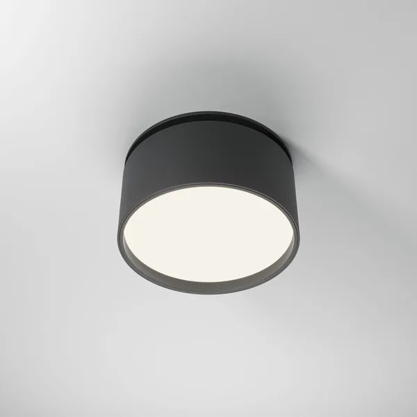 Встраиваемый светильник LED 12Вт Черный IP20 Ceiling & Wall DL024-12W4K-B Technical Maytoni — фото 4