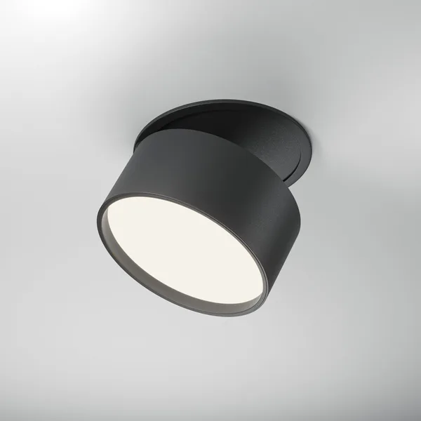 Встраиваемый светильник LED 12Вт Черный IP20 Ceiling & Wall DL024-12W4K-B Technical Maytoni — фото 3