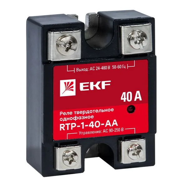 Реле твердотельное однофазное RTP-40-AA PROxima EKF