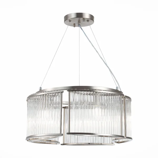 Люстра подвесная Хром/Прозрачный E14 5*40Вт SL1627.103.05 ST LUCE